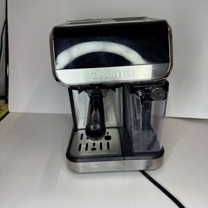 Gourmia Espresso Cappuccino Latte Maker Silver Black GCM4230 One-Touch Machine